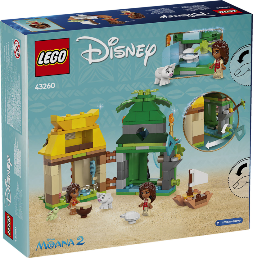 LEGO Disney Princess Vaiana's speeleiland