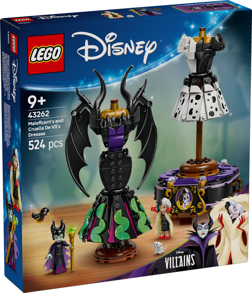 LEGO Disney Classic De jurken van Maleficent en Cruella De V