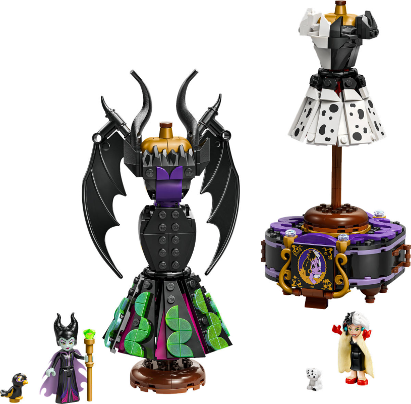 LEGO Disney Classic De jurken van Maleficent en Cruella De V