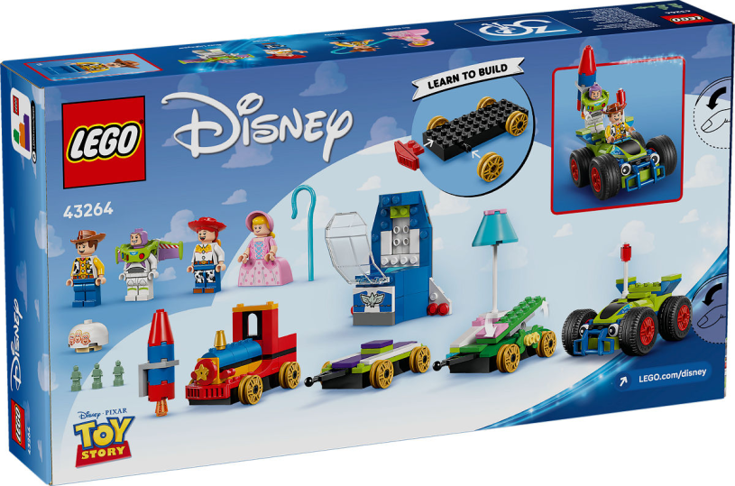 LEGO Disney Pixar Toy Story feesttrein en RC auto