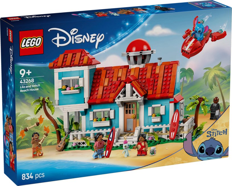 LEGO Disney Classic Lilo en Stitch strandhuis