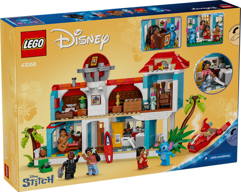 LEGO Disney Classic Lilo en Stitch strandhuis