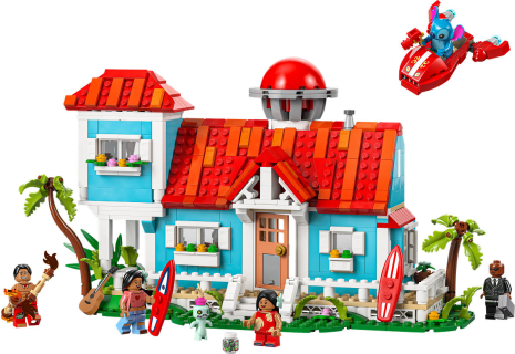 LEGO Disney Classic Lilo en Stitch strandhuis