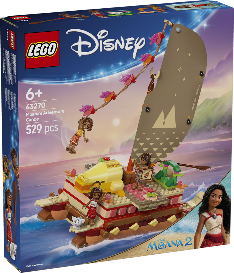 LEGO Disney Princess Vaiana's avonturenkano