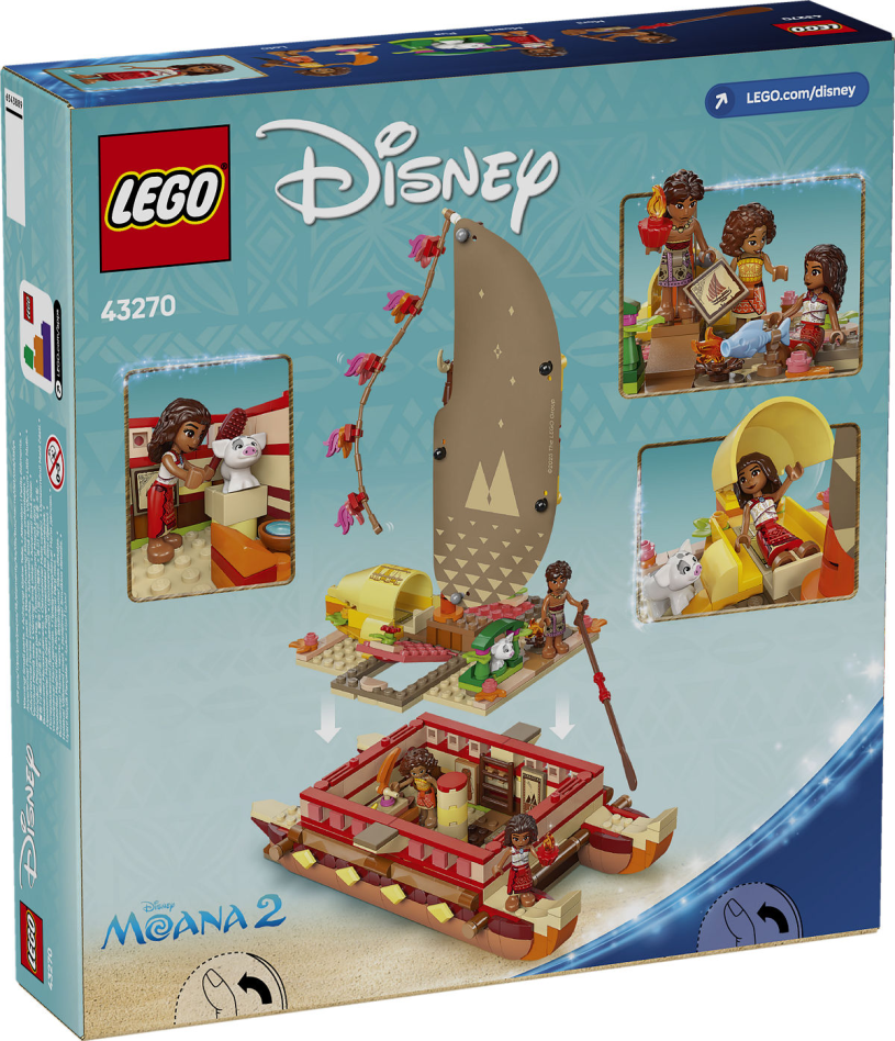 LEGO Disney Princess Vaiana's avonturenkano