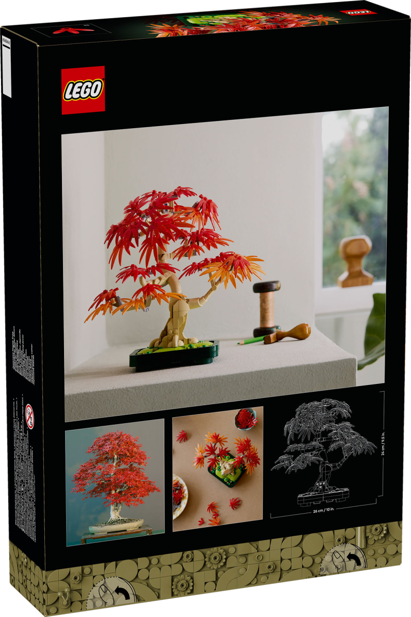 LEGO Botanicals Japanse esdoorn bonsaiboompje