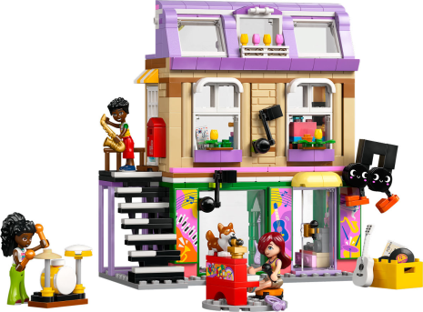 LEGO Friends Muziekwinkel en appartement