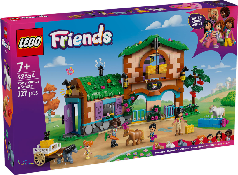 LEGO Friends Ponyboerderij en stal