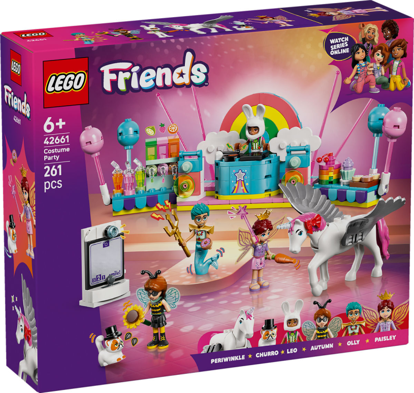LEGO Friends Verkleedfeestje met eenhoorn en fee