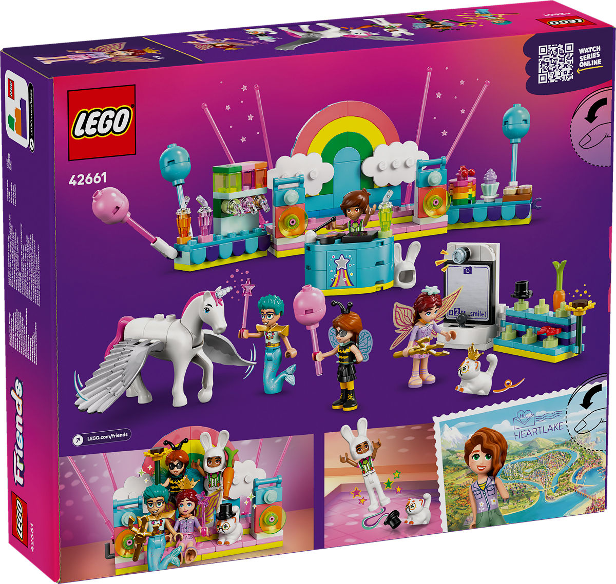 LEGO Friends Verkleedfeestje met eenhoorn en fee