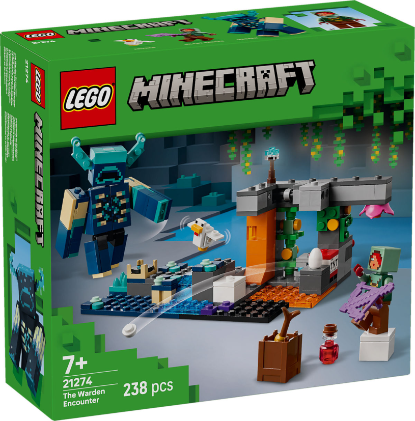 LEGO Minecraft De ontmoeting met de Opzichter