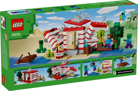 LEGO Minecraft Het TNT junglehuis