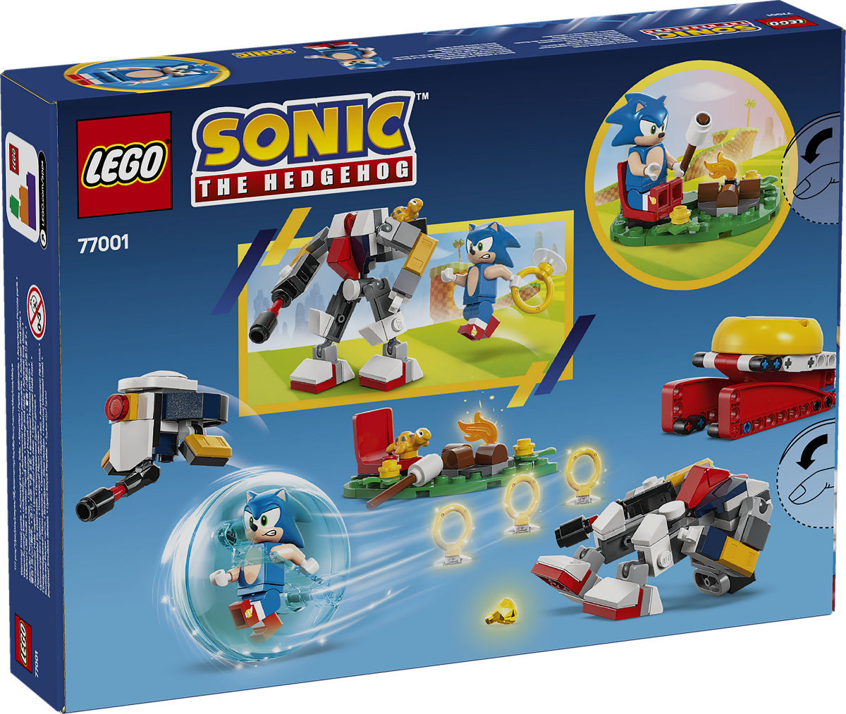 LEGO Sonic Sonics krachtmeting bij het kampvuur