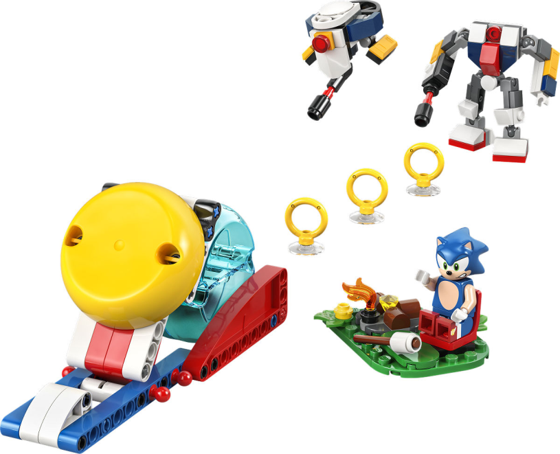 LEGO Sonic Sonics krachtmeting bij het kampvuur