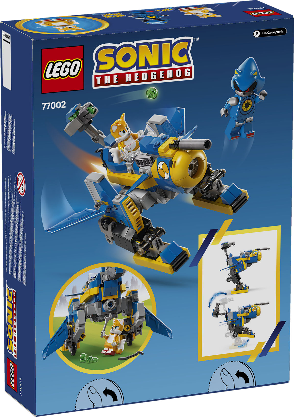 LEGO Sonic Cyclone vs. Metal Sonic