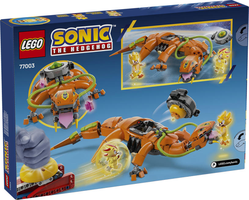 LEGO Sonic Super Shadow vs. Biolizard