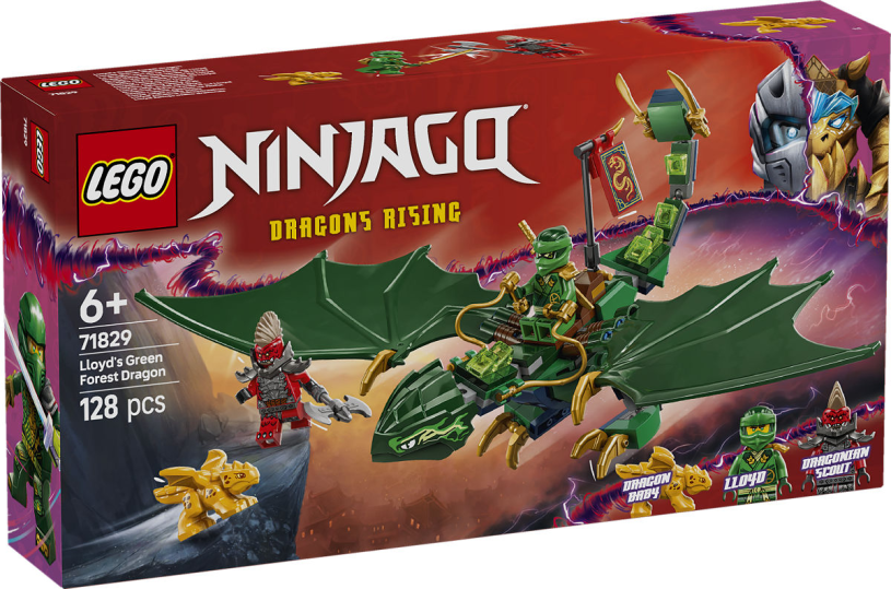 LEGO Ninjago Lloyds groene bosdraak