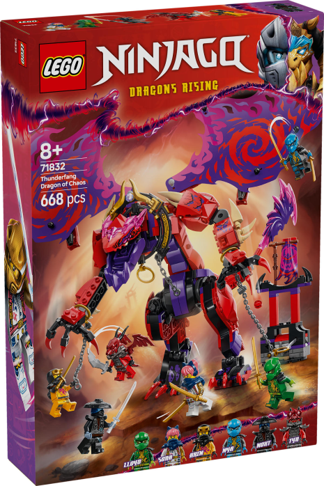 LEGO Ninjago Bliksemtand Draak van Chaos