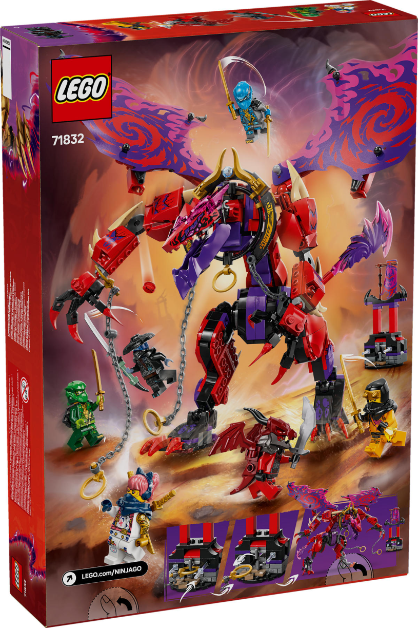 LEGO Ninjago Bliksemtand Draak van Chaos