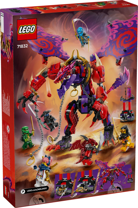 LEGO Ninjago Bliksemtand Draak van Chaos