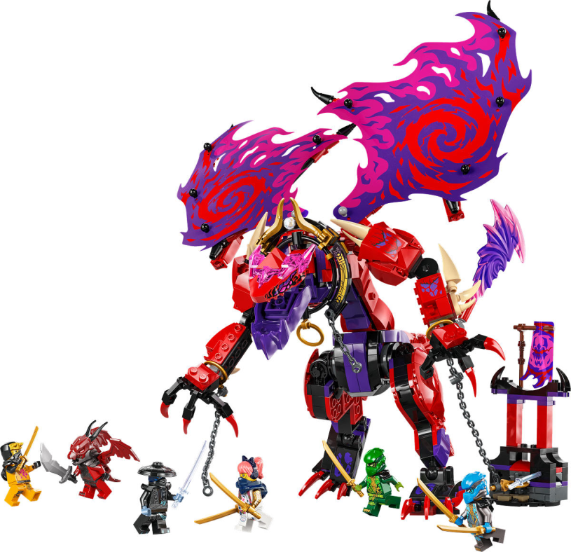 LEGO Ninjago Bliksemtand Draak van Chaos