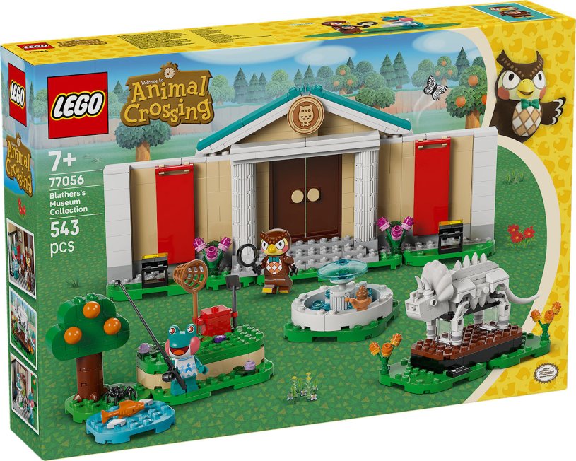 LEGO Animal Crossing Blathers' museumcollectie