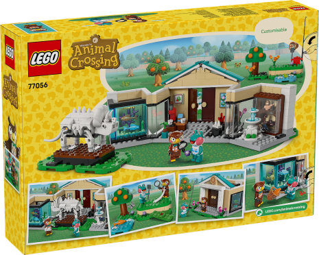 LEGO Animal Crossing Blathers' museumcollectie