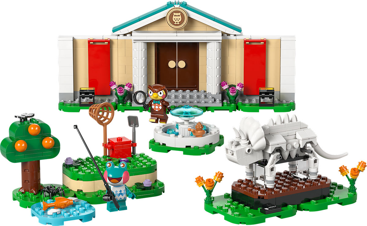 LEGO Animal Crossing Blathers' museumcollectie