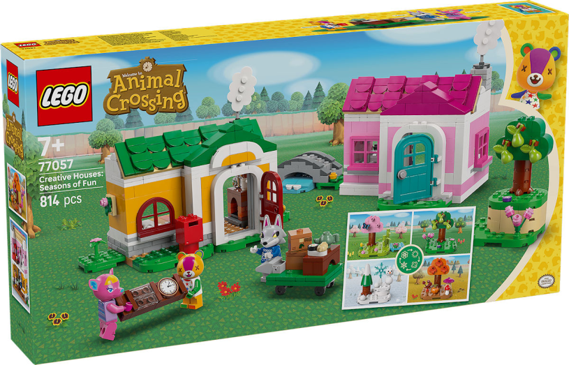LEGO Animal Crossing Creatieve huizen: seizoenenlang plezier