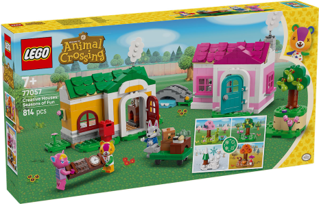 LEGO Animal Crossing Creatieve huizen: seizoenenlang plezier