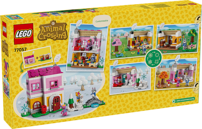 LEGO Animal Crossing Creatieve huizen: seizoenenlang plezier