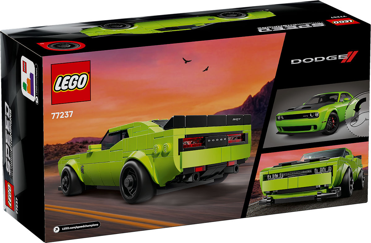 LEGO Speed Champions Dodge Challenger SRT Hellcat sportauto