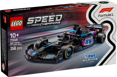 LEGO Speed Champions F1 BWT Alpine Team A524 racewagen