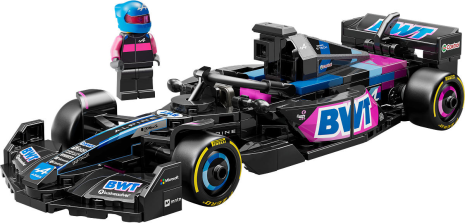 LEGO Speed Champions F1 BWT Alpine Team A524 racewagen