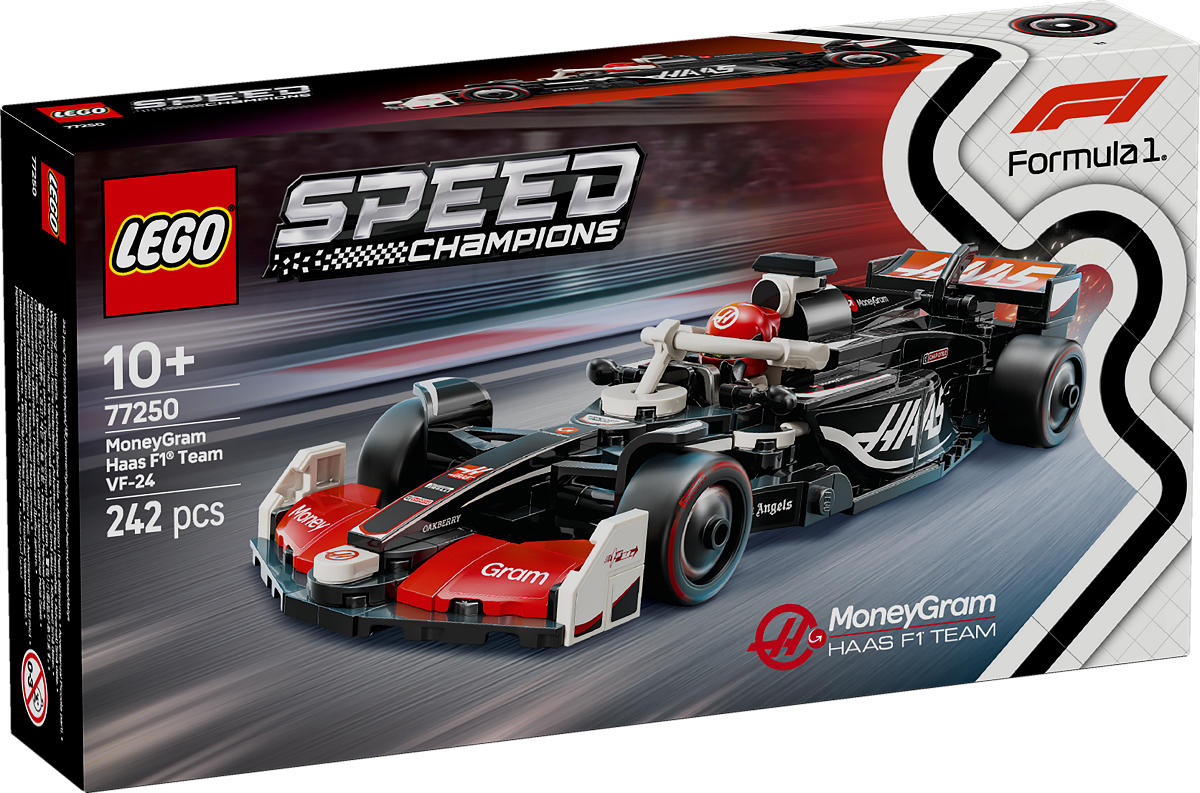 LEGO Speed Champions F1 MoneyGram Haas Team VF-24 racewagen