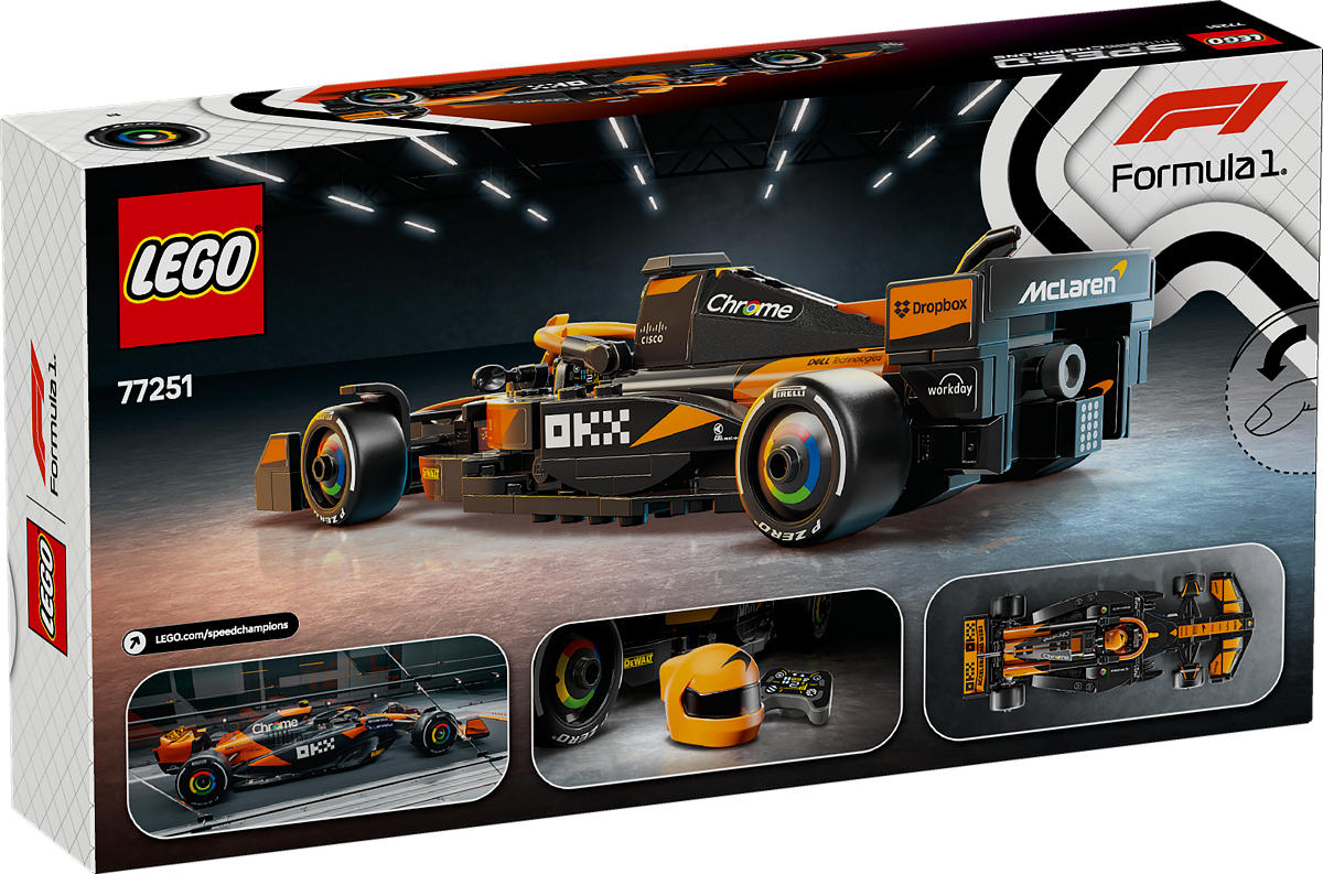 LEGO Speed Champions F1 McLaren Team MCL38 racewagen