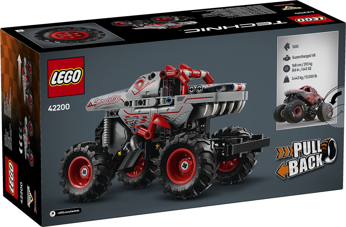 LEGO Technic Monster Jam ThunderROARus pull-back