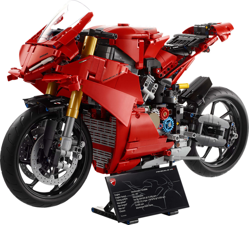 LEGO Technic Ducati Panigale V4 S motor
