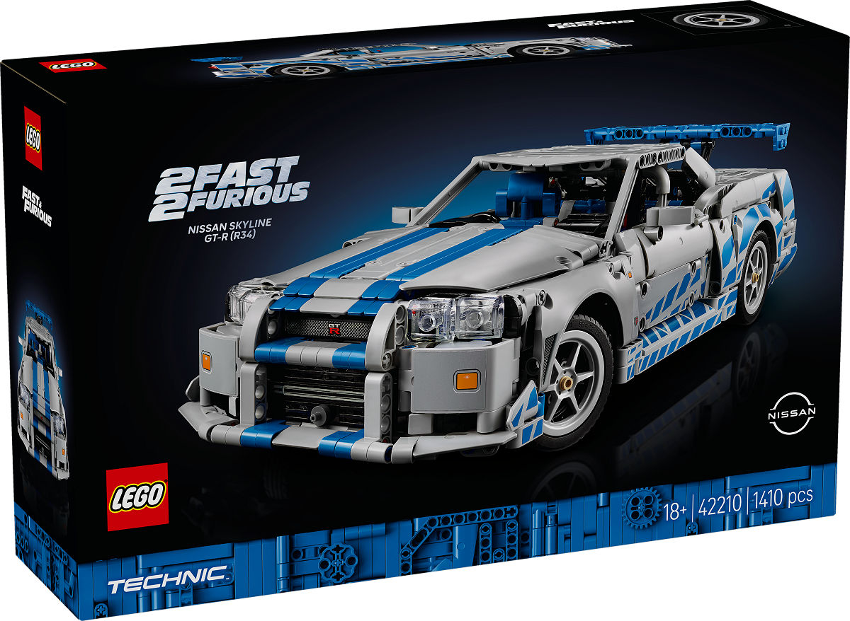 LEGO Technic 2 Fast 2 Furious Nissan Skyline GT-R (R34) auto