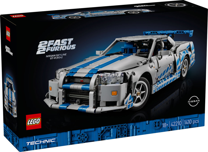 LEGO Technic 2 Fast 2 Furious Nissan Skyline GT-R (R34) auto