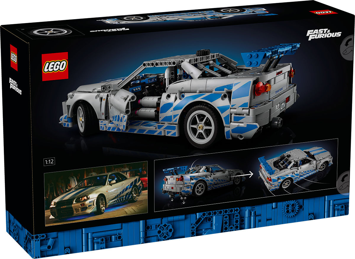LEGO Technic 2 Fast 2 Furious Nissan Skyline GT-R (R34) auto