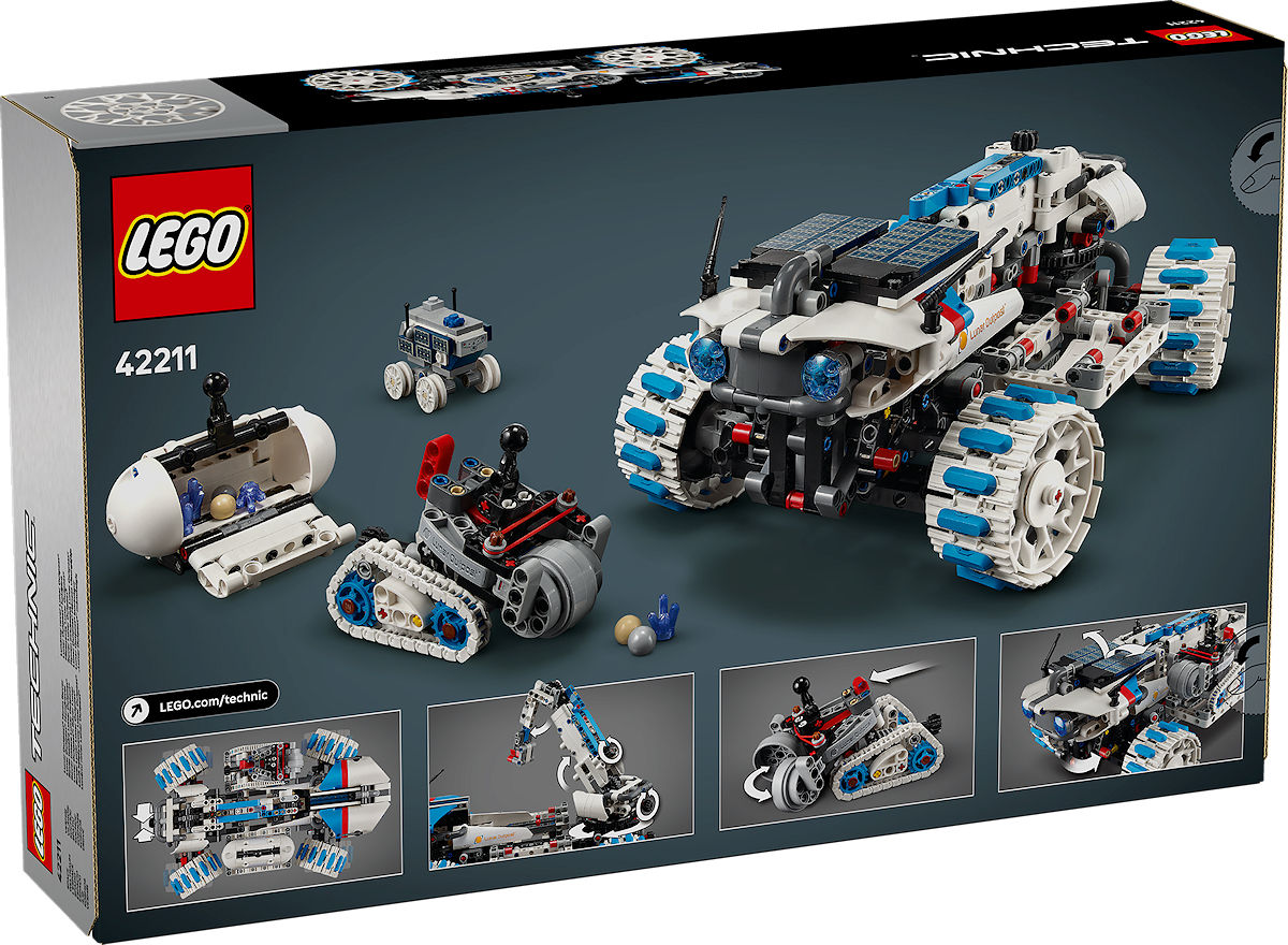 LEGO Technic Lunar Outpost maanrover ruimtevoertuig