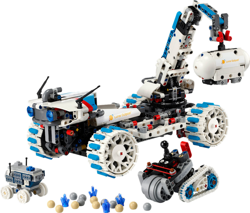 LEGO Technic Lunar Outpost maanrover ruimtevoertuig