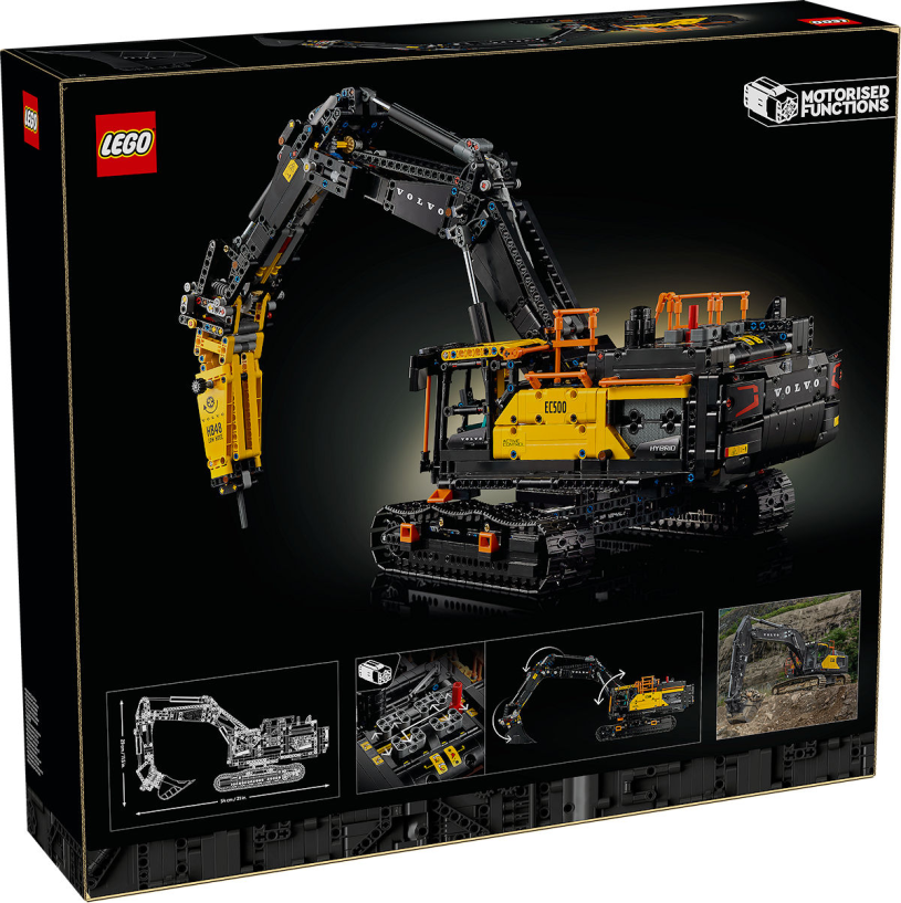 LEGO Technic Volvo EC500 Hybrid graafmachine