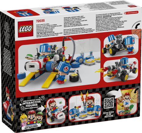 LEGO Super Mario Kart - Toads garage