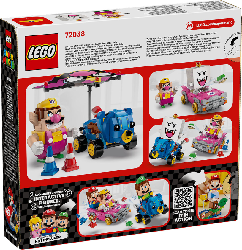 LEGO Super Mario Mario Kart – Wario en King Boo