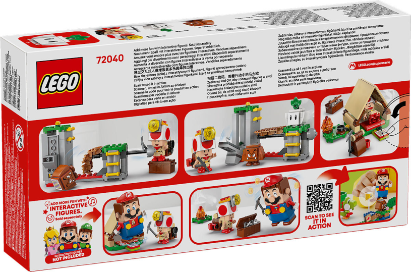 LEGO Super Mario Toad-baas' kampeerplaats