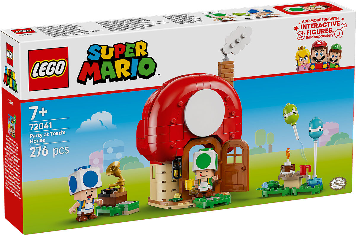 LEGO Super Mario Toads huisfeestje