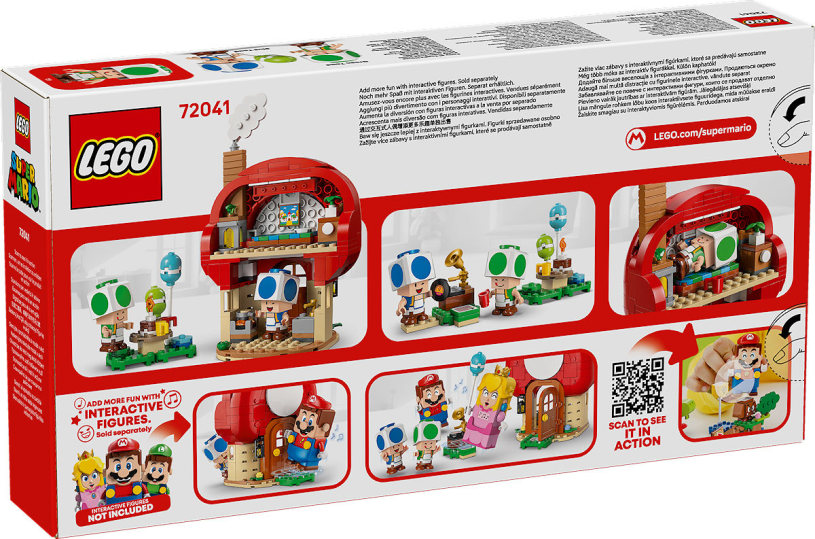 LEGO Super Mario Toads huisfeestje