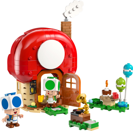 LEGO Super Mario Toads huisfeestje